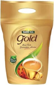 Tata Gold | Gently Rolled | Aromatic Long Leaves | Assam CTC leaves | Premium Quality | Loose Leaves Pack  250g