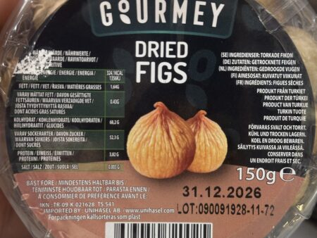 Gourmey dried fig  150g  ( anjir)