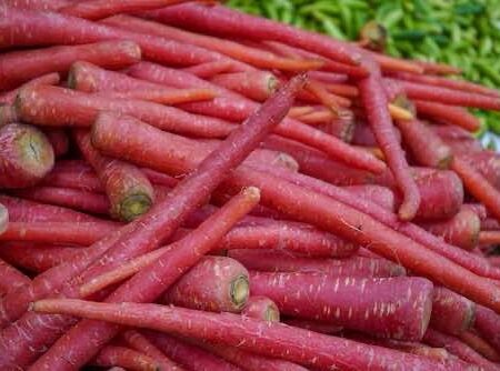 Red carrot indian 450 g to 500 g