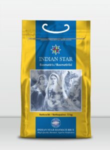 Indian Star Basmati Rice SELLA 5 Kg