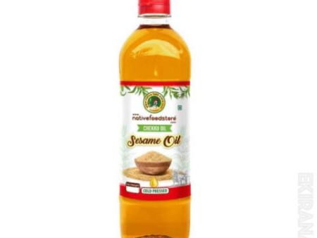 Native Food Store Cold Pressed Sesame Oil  1ltr