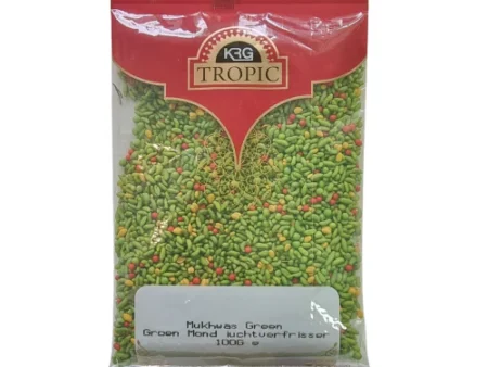 krg Refreshing Digestive Chew | Mouth Freshener | Mukhwas 400g green