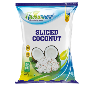 Flavour Nest SLICED COCONUT 400 GM