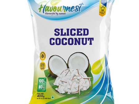 Flavour Nest SLICED COCONUT 400 GM
