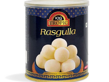 KRG Rasgulla Tin – Soft & Juicy Bengali Sweet