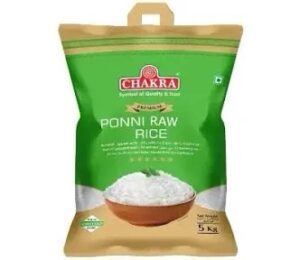 Chakra ponny raw rice 5 kg