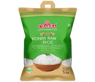 Chakra ponny raw rice 5 kg