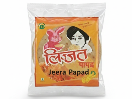 Lijjat Papad - Jeera Papad - 200g