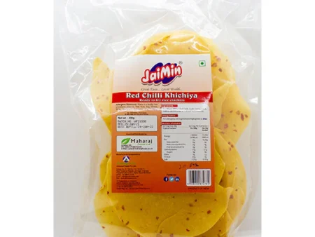Jaimin Red Chilli garlic Khichiya – 200g