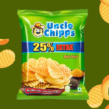 UNCLE CHIPS SPICY TREAT 50G