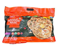 Bikano Garlic Tandoori Naan 1.6kg Frozen